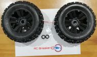 Dboots Copperhead2 MT Tyres Set Glued plus nuts (2PCs) - ARA550059 & AR310449